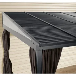Sojag Aluminium Terrasoverkapping Portland 288x367x240cm - Antraciet