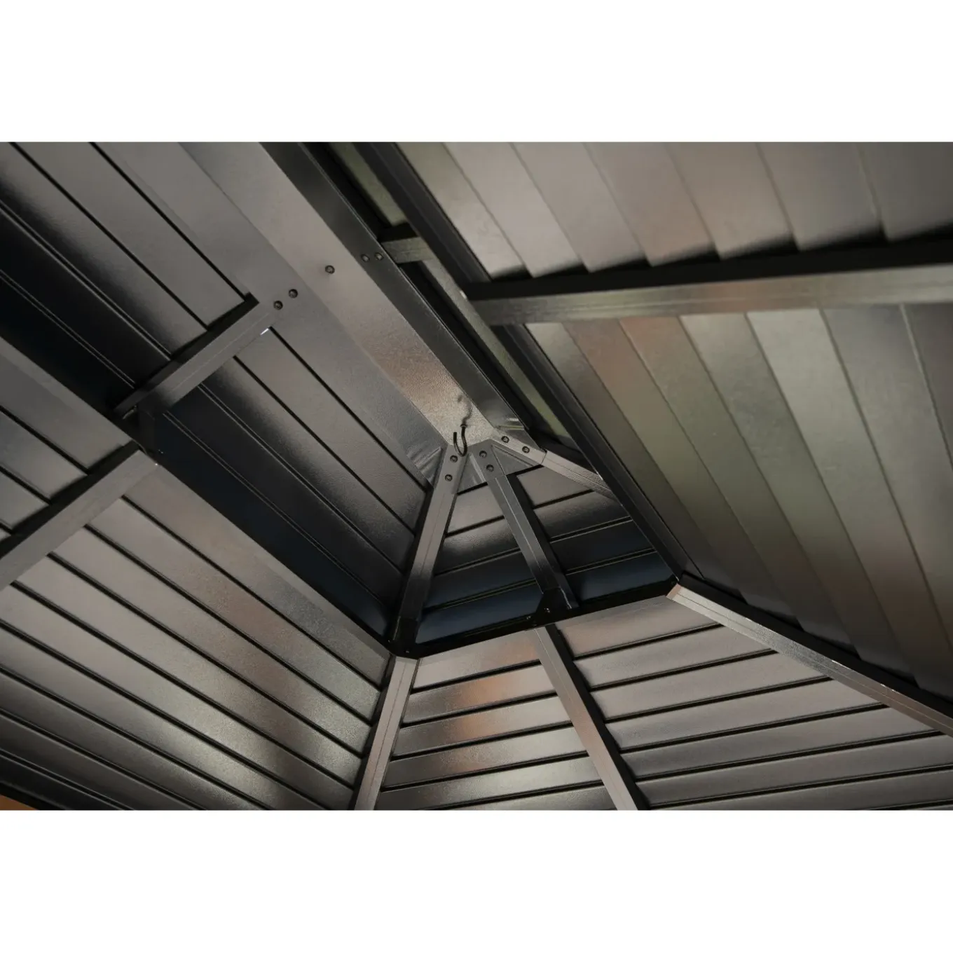 Sojag Maui Aluminium Bbq Grillpaviljoen In Houtlook - 158x249x278 Cm