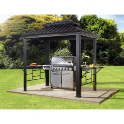 Sojag Messina Aluminium Bbq Grillpaviljoen - 179x292x262 Cm