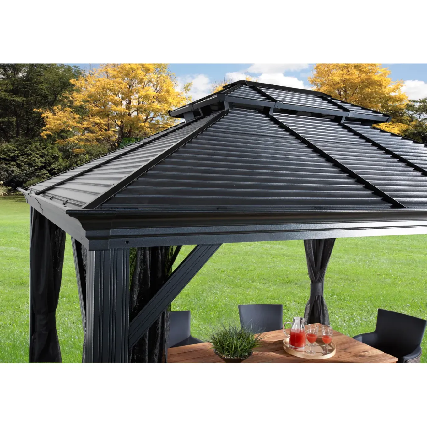 Sojag Paviljoen Mykonos 1014 - Pergola Sj04510 - 299x425x291 Cm