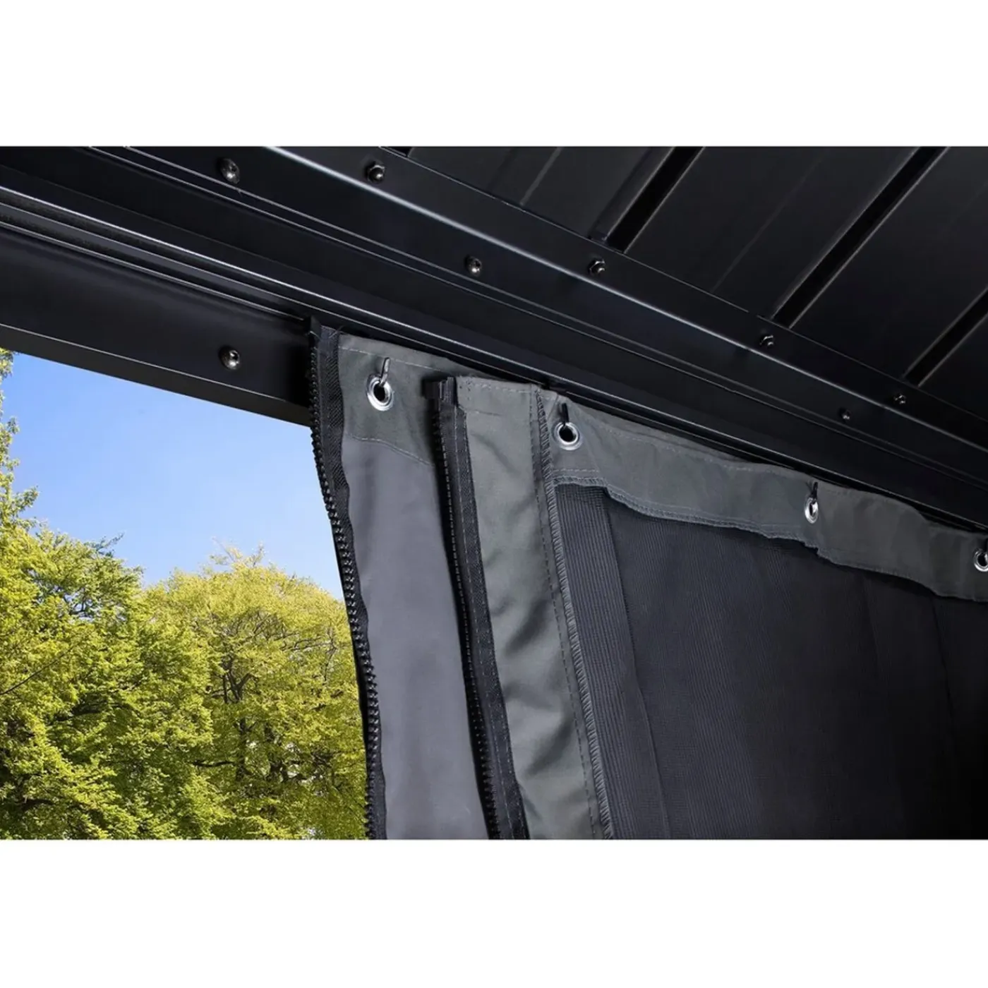 Sojag Paviljoen Mykonos Sj03500 - Pergola Met Klamboe - 299x364x291 Cm