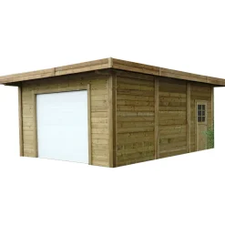Solid Garage S7756 met Roldeur - 21m2 - 390x540x250cm