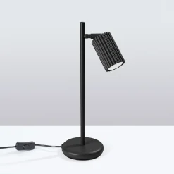 Sollux Lighting Bureaulamp Karbon Zwart Aluminium