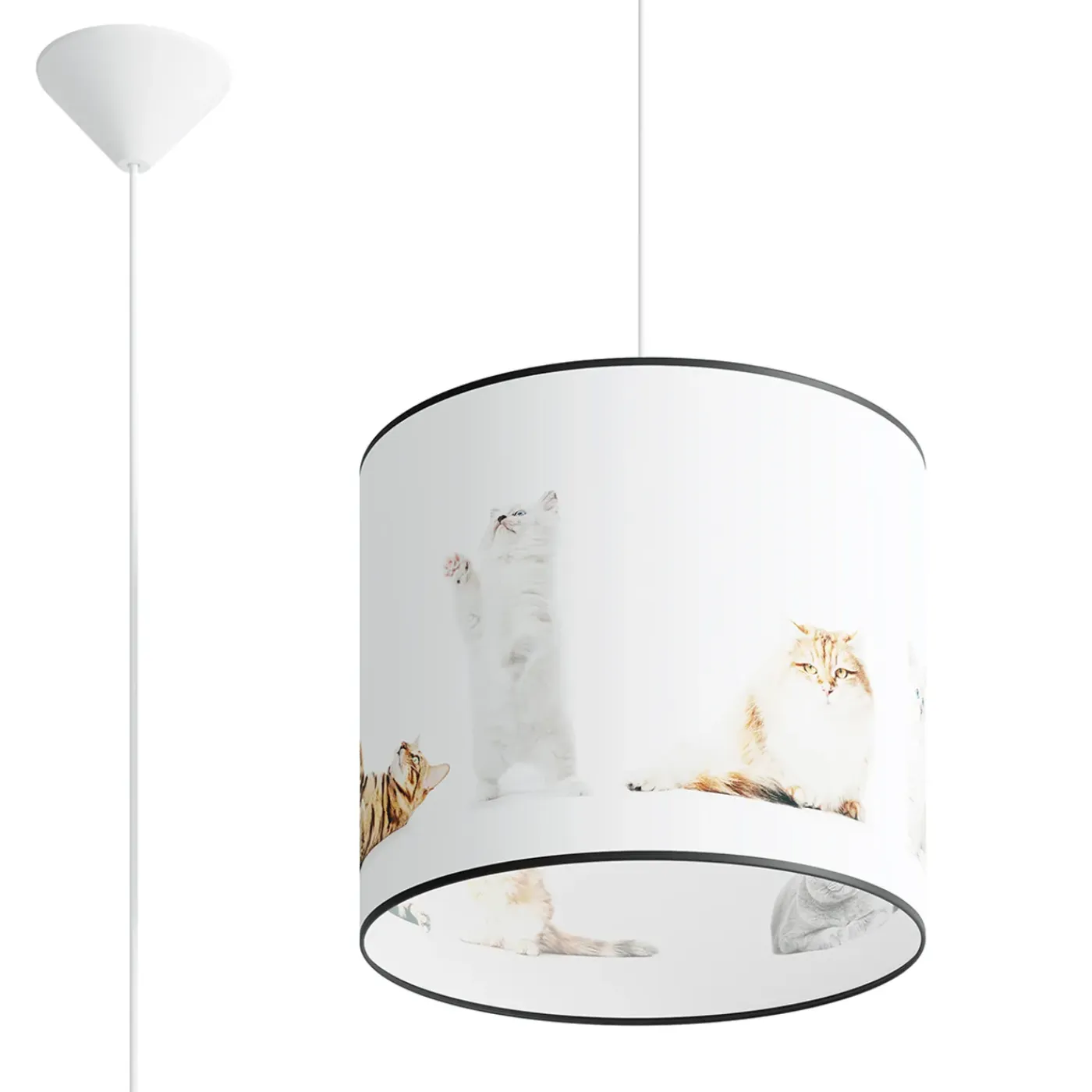 Sollux Lighting Hanglampen Koty Veelkleurig Pvc
