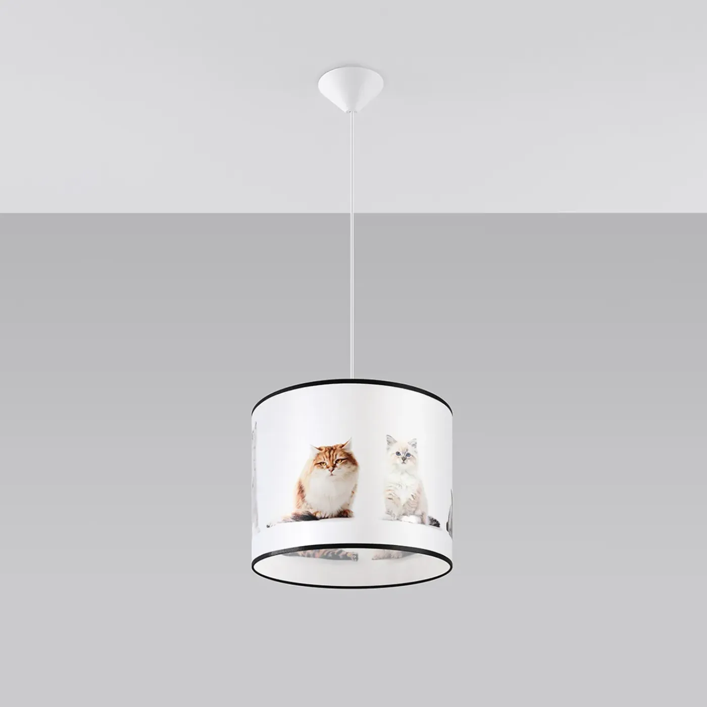 Sollux Lighting Hanglampen Koty Veelkleurig Pvc