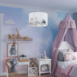 Sollux Lighting Hanglampen Koty Veelkleurig Pvc