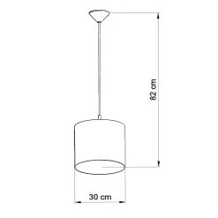 Sollux Lighting Hanglampen Sowy Veelkleurig Pvc
