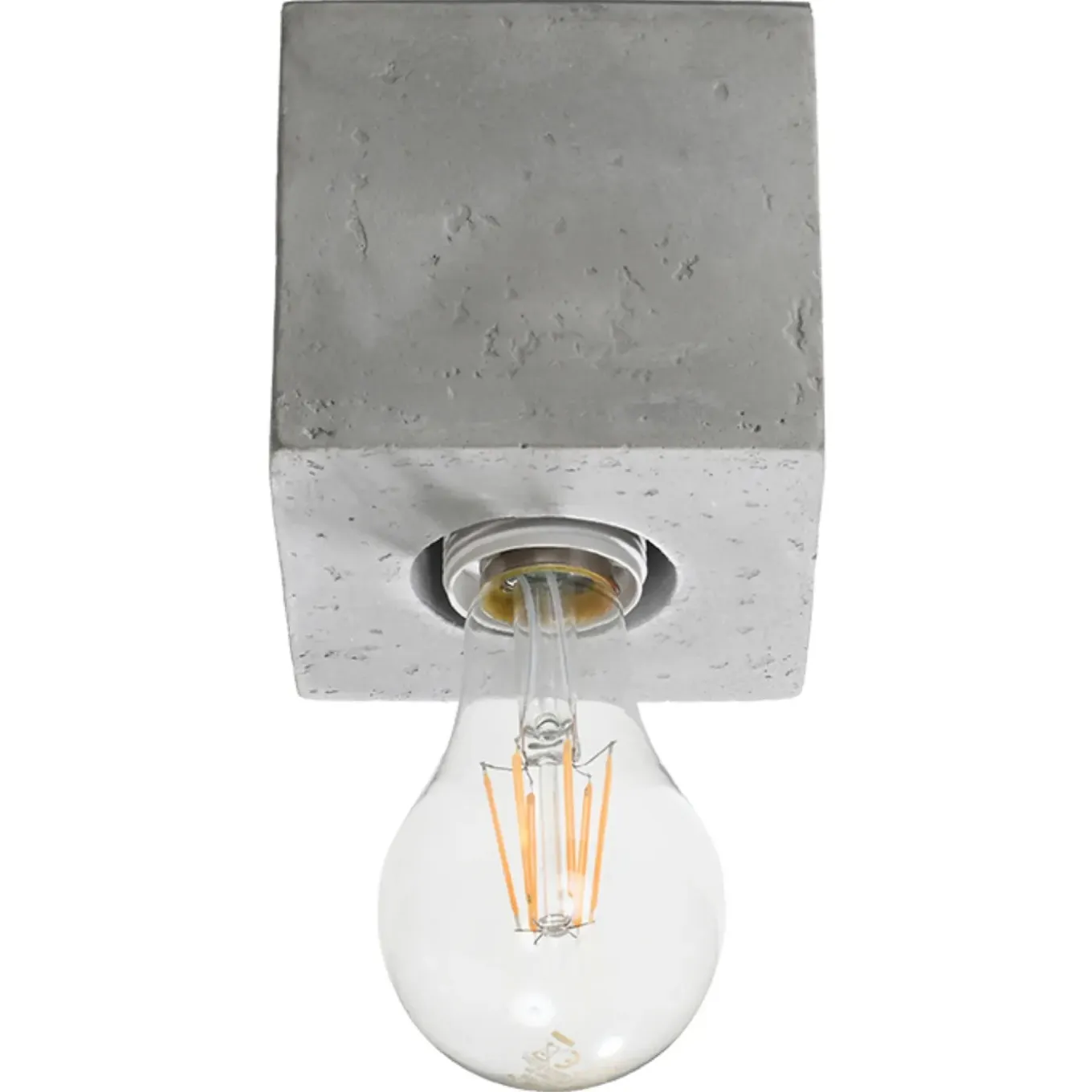 Sollux Lighting Plafondlampen Ariz Grijs Concreet