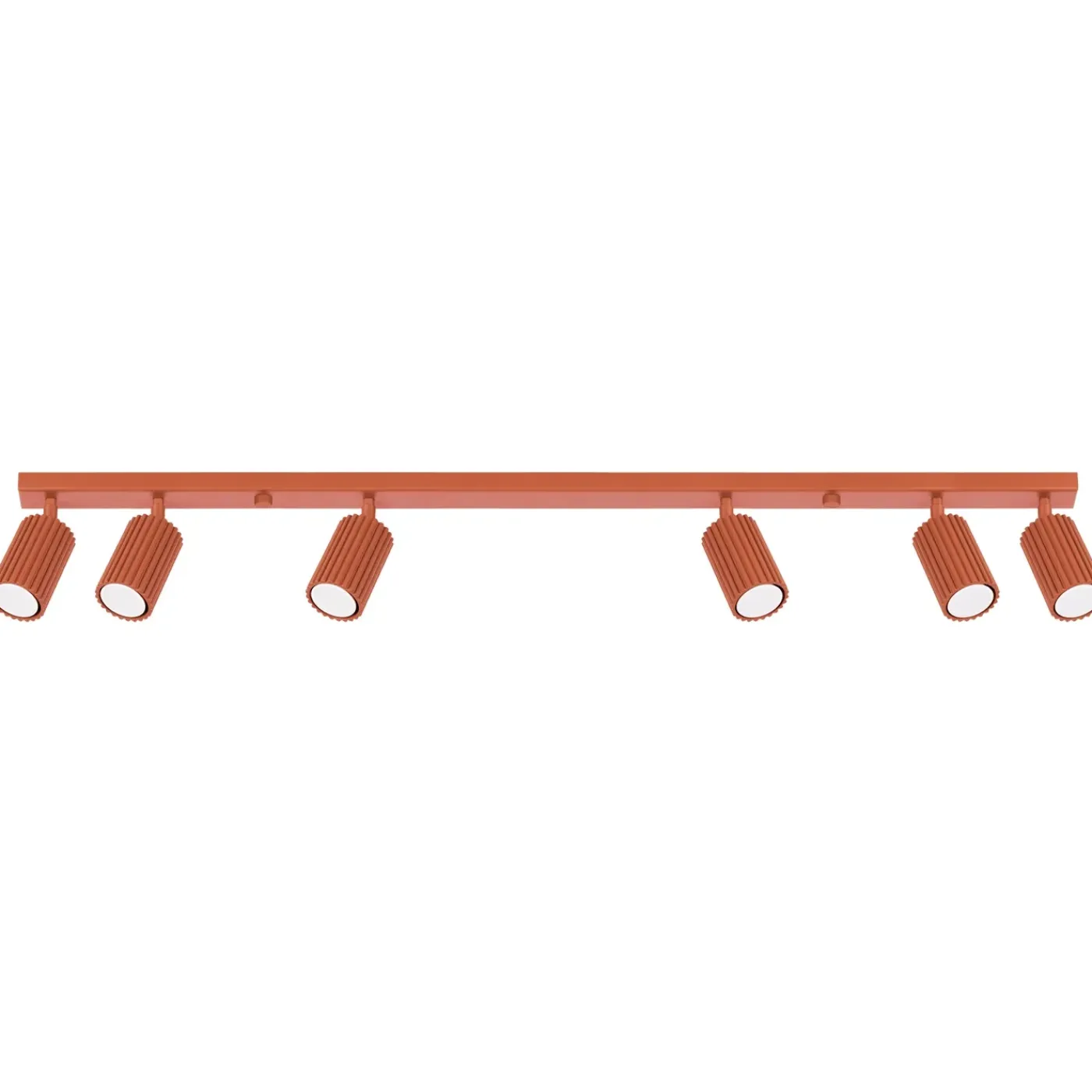 Sollux Lighting Plafondlamp Karbon Rode Oker Aluminium