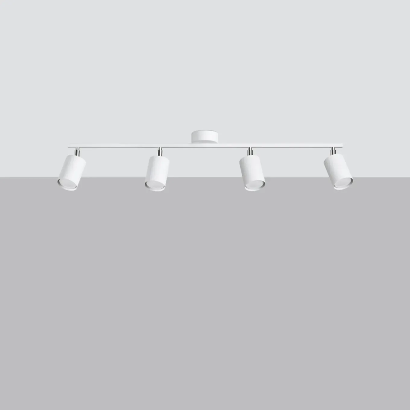 Sollux Lighting - Plafondlamp - Torim 4l Wit Led 4000k