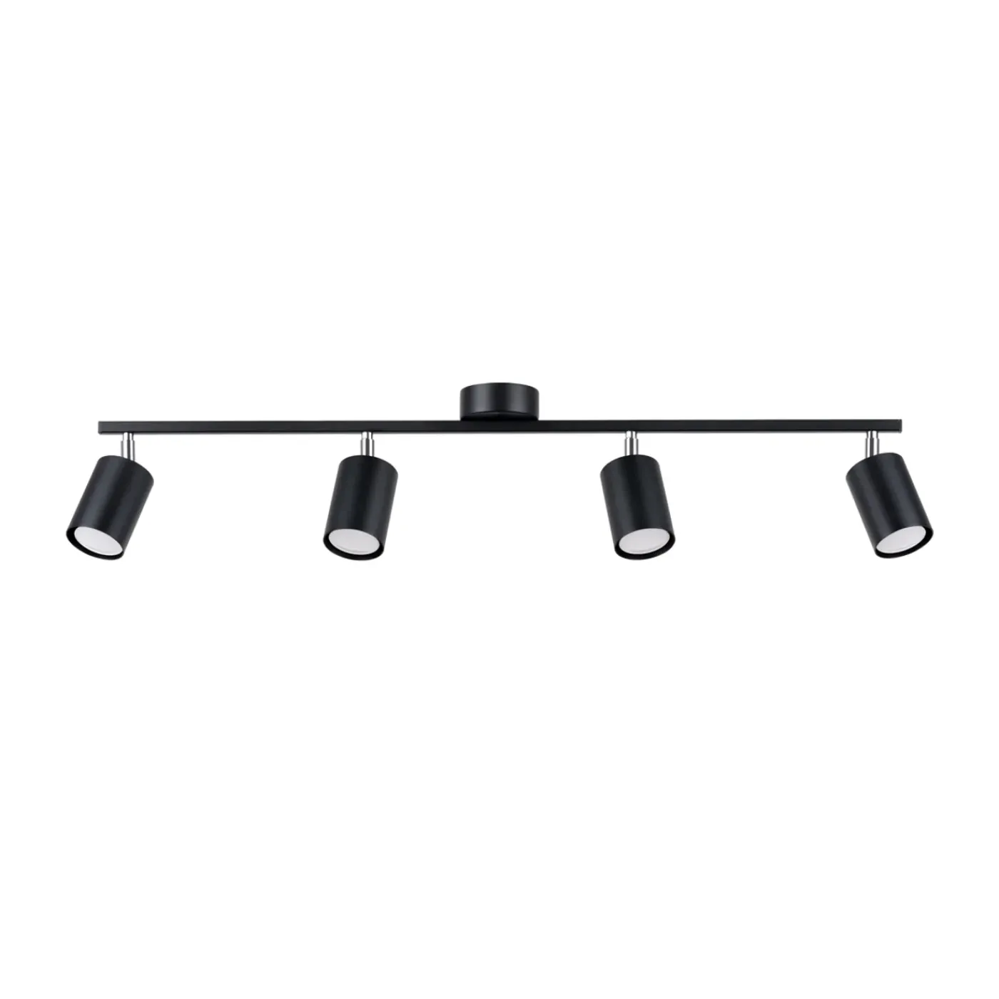 Sollux Lighting - Plafondlamp - Torim 4l Zwart Led 4000k