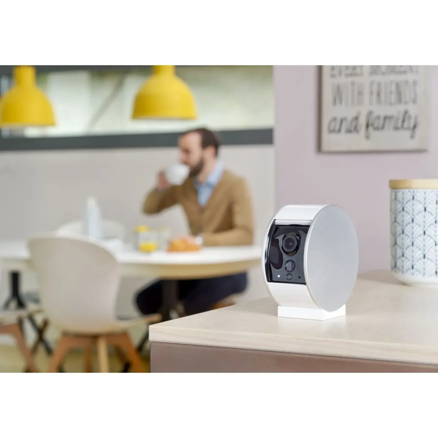 SOMFY Protect Beveiligingscamera voor Binnen - Bedraad - Full HD