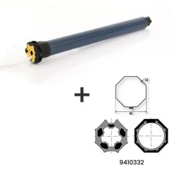 Somfy – Vervangkit Voor Bedrade Rolluikmotor Ilmo Wt – Diam.50 Mm – 10 Nm – Ref. 1245497