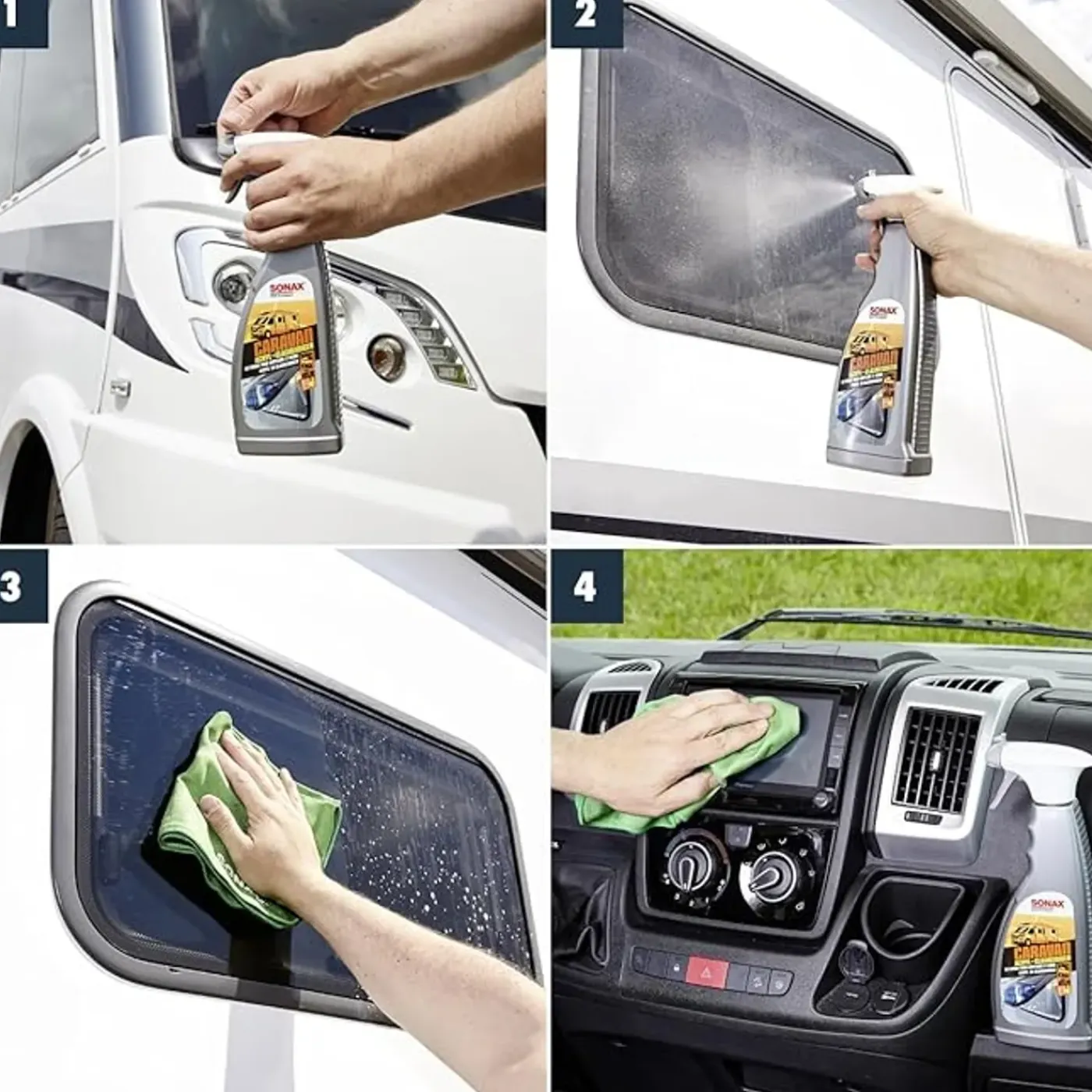 SONAX Caravan Acryl + Glasreiniger 750 Ml (07384000)