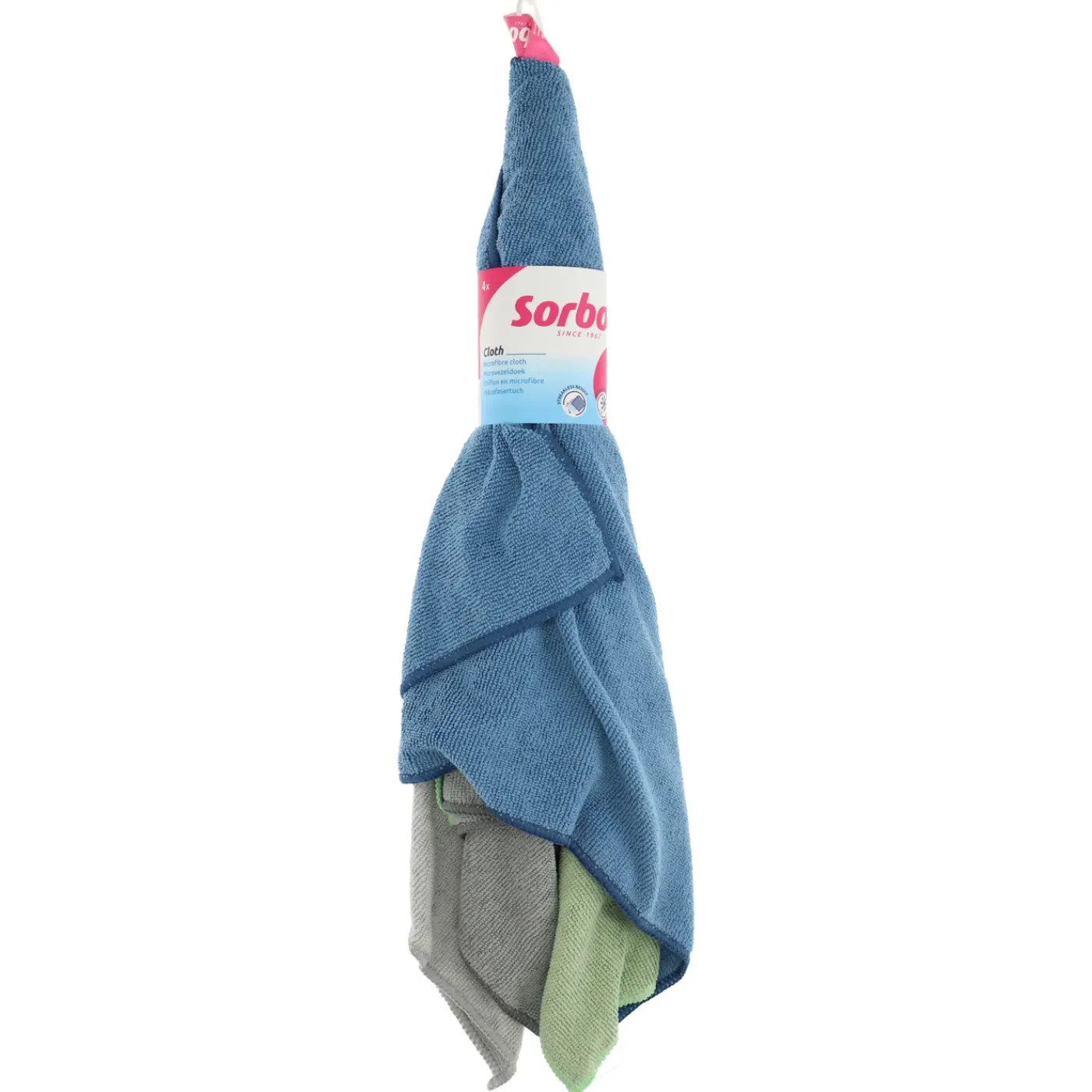 Sorbo microvezeldoek banderol 40x40cm - 4 stuks