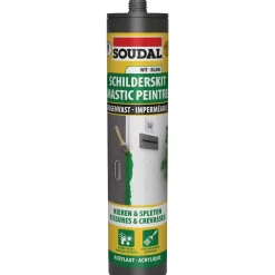 Soudal afdichtingskit anti-tocht wit 310ml