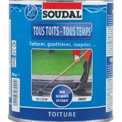 Soudal dakbedekking Elk Dak Elk Weer zwart 750ml