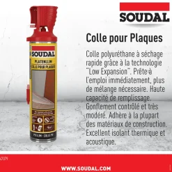 Soudal Genius PU Schuim Low Expansion - Oranje - 600ml