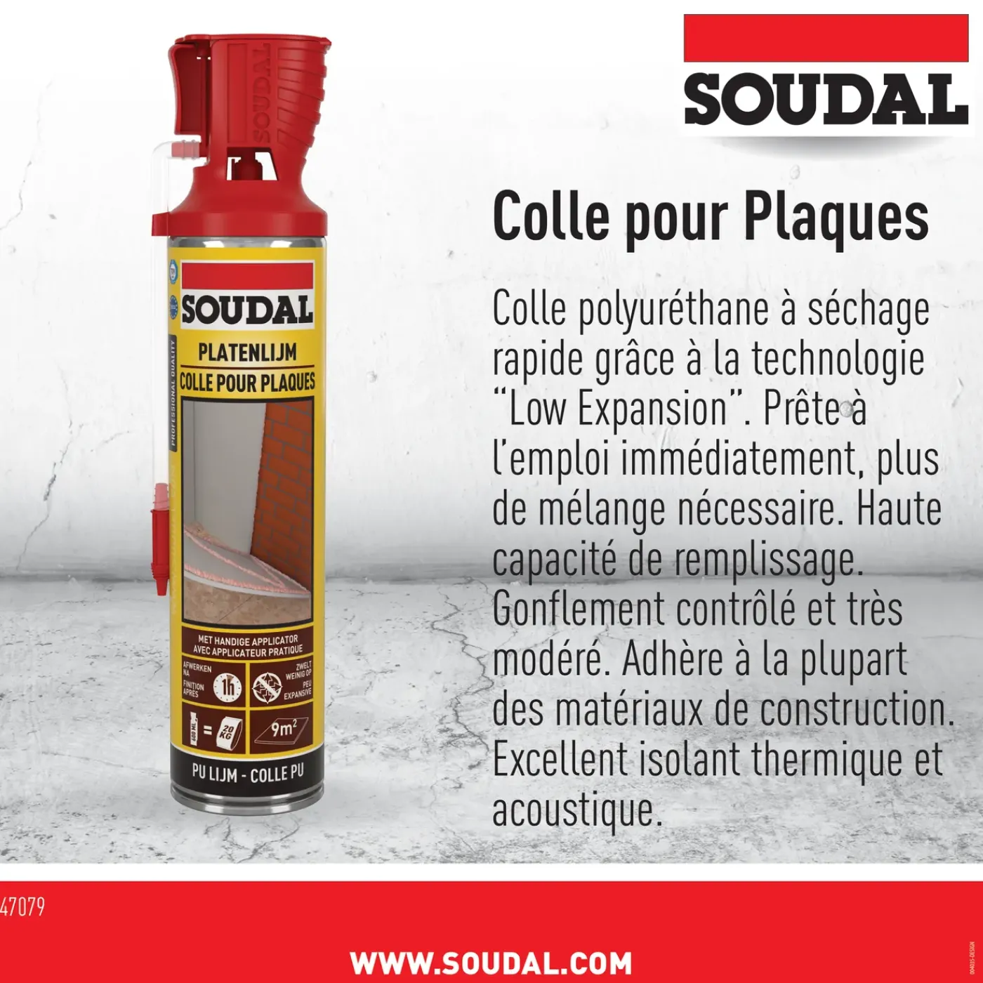 Soudal Genius PU Schuim Low Expansion - Oranje - 600ml
