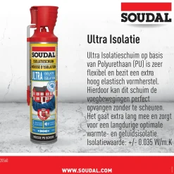 Soudal isolatieschuim Genius ultra 600ml