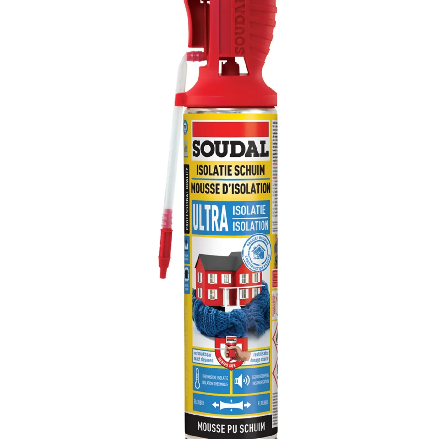 Soudal isolatieschuim Genius ultra 600ml