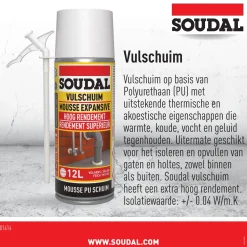 Soudal manueel vulschuim 0,3L