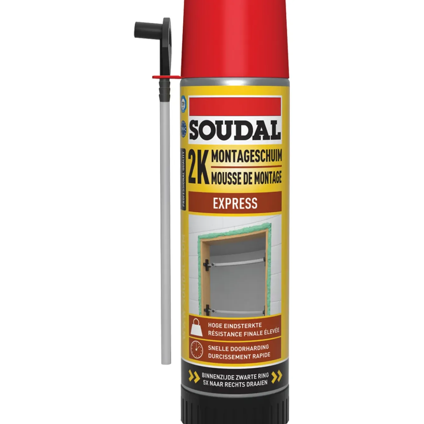Soudal montageschuim 2K Express 400ml