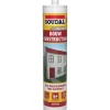 Soudal Neutrale bouwsilicone grijs 290ml