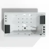 Spalina Paris SPALINA - BRAVA DUO Whirlpool bad 2 persoons L. 170 x l. 100 cm