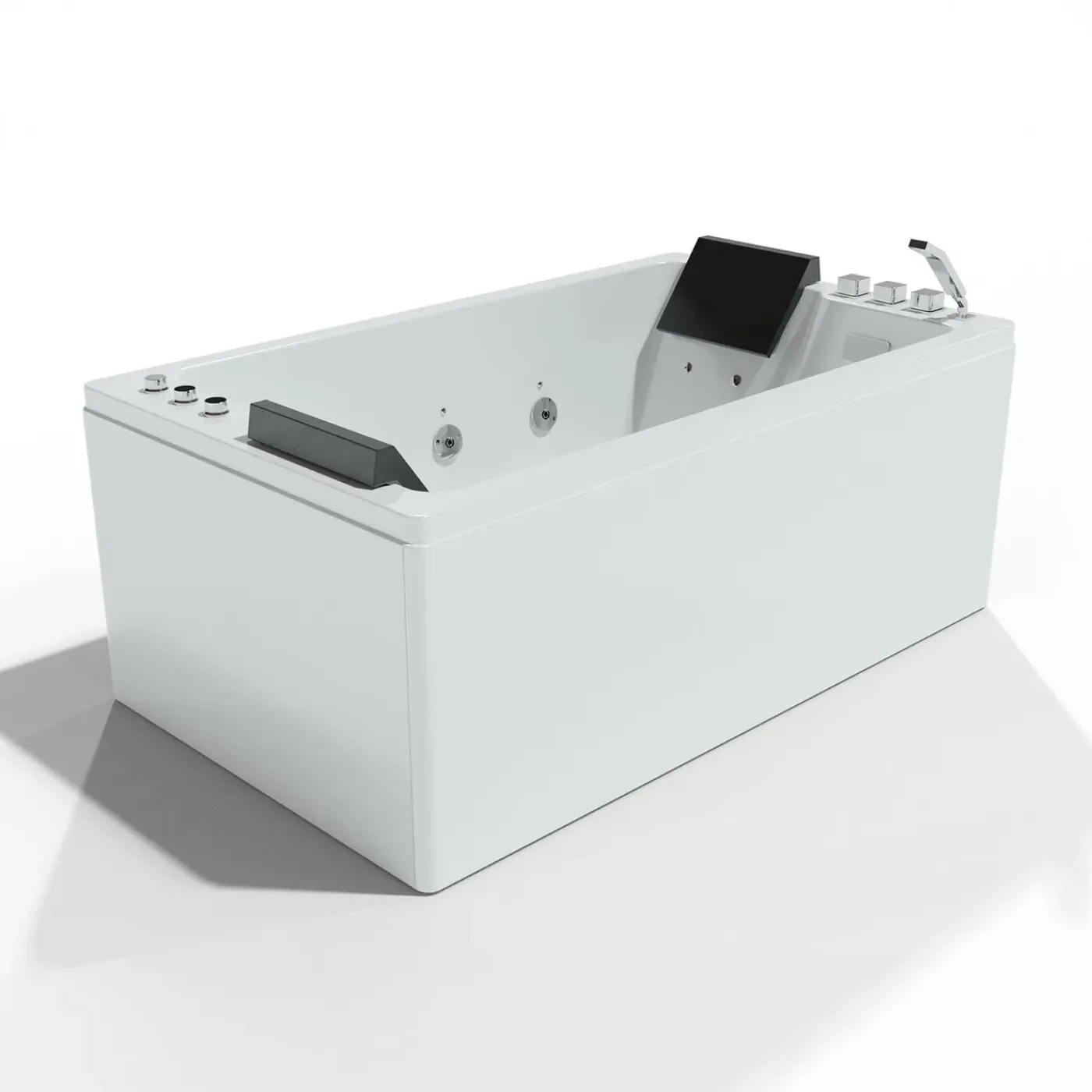 Spalina Paris SPALINA - BRAVA DUO Whirlpool bad 2 persoons L. 170 x l. 100 cm