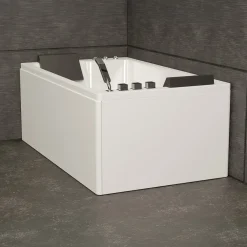 Spalina Paris SPALINA - BRAVA DUO Whirlpool bad 2 persoons L. 170 x l. 100 cm
