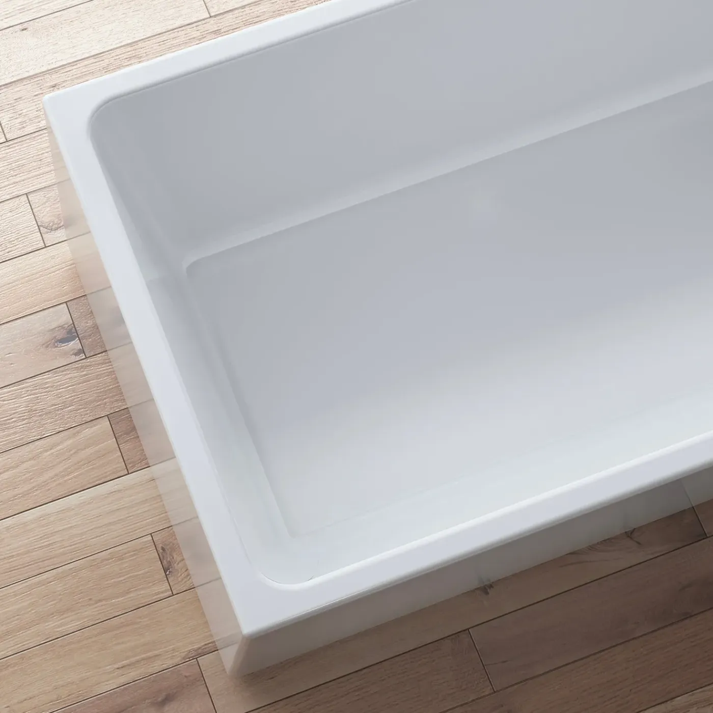 Spalina Paris Spalina - Vrijstaand Bad - Arko 170 Blanche 170 X75 X58 Cm - Wit