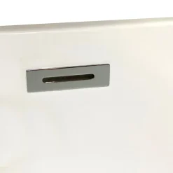 Spalina - Vrijstaand Bad - Capri 170 Gauche Blanche 170 X76 X58 Cm - Wit