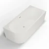 Spalina Paris Spalina - Vrijstaand Bad - Capri 160 Droite Blanche 160 X76 X58 Cm - Wit