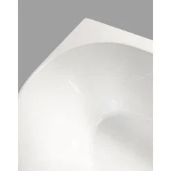 Spalina Paris Spalina - Vrijstaand Bad - Capri 160 Droite Blanche 160 X76 X58 Cm - Wit