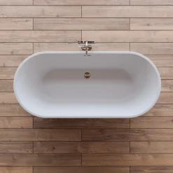 Spalina Paris Spalina - Vrijstaand Bad - Jade 170 Blanche 170 X80 X58 Cm - Wit