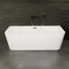 Spalina - Vrijstaand Bad - Mint 170 Blanche 170 X81 X57 Cm - Wit