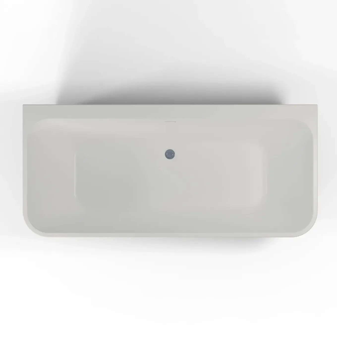 Spalina - Vrijstaand Bad - Mint 170 Blanche 170 X81 X57 Cm - Wit