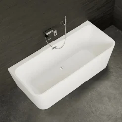 Spalina - Vrijstaand Bad - Mint 170 Blanche 170 X81 X57 Cm - Wit