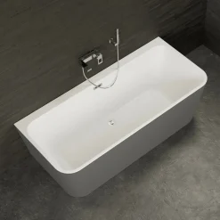 Spalina - Vrijstaand Bad - Mint 160 Grise 160 X75 X57 Cm - Grijs