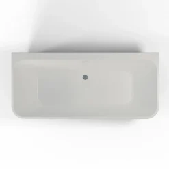 Spalina - Vrijstaand Bad - Mint 160 Grise 160 X75 X57 Cm - Grijs