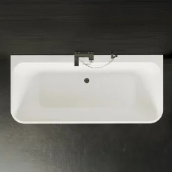 Spalina - Vrijstaand Bad - Mint 160 Grise 160 X75 X57 Cm - Grijs