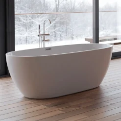 Spalina - Vrijstaand Bad - Samba 170 Blanche 170 X79 X58 Cm - Blanche