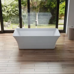 Spalina Paris Spalina - Vrijstaand Bad - Sorrow 170 Blanche 170 X75 X58 Cm - Wit