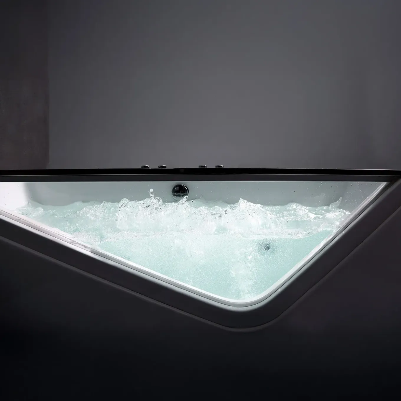 Spalina - Whirlpool Bad - Indra Wave 170 X80 X63 Cm - Wit