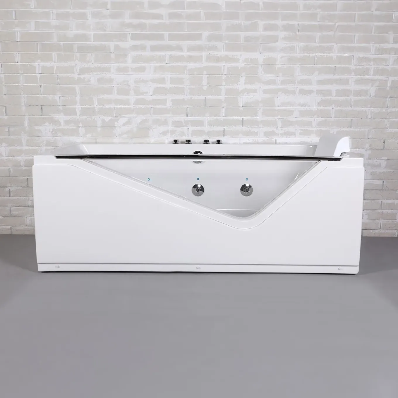 Spalina - Whirlpool Bad - Indra Wave 170 X80 X63 Cm - Wit