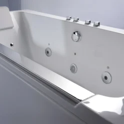 Spalina Paris Spalina - Whirlpool Bad - Maya Wave 170 X80 X63 Cm - Wit