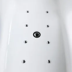 Spalina Paris Spalina - Whirlpool Bad - Maya Wave 170 X80 X63 Cm - Wit