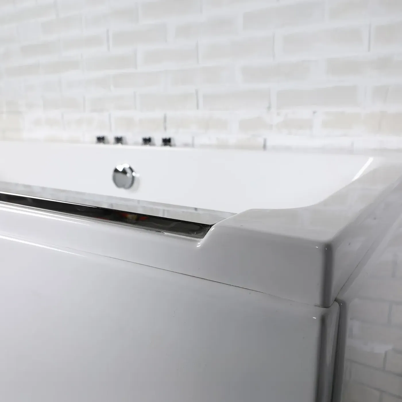 Spalina Paris Spalina - Whirlpool Bad - Maya Wave 170 X80 X63 Cm - Wit