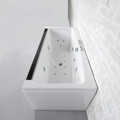 Spalina Paris Spalina - Whirlpool Bad - Maya Wave 170 X80 X63 Cm - Wit